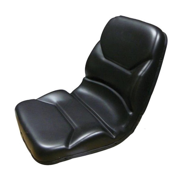 Black High-Back Dishpan Seat